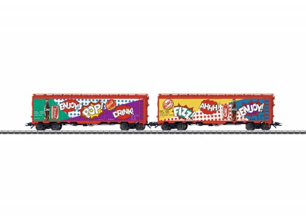 Märklin 45685 Güterwagen-Set "US Kühlwagen" im Coca-Cola® Design