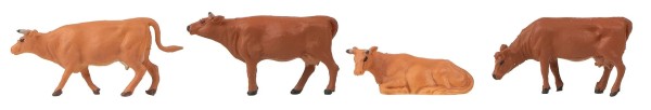 Faller H0 180235 Figuren-Set Kühe mit Mini-Sound-Effekt 