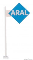 ARAL-Schild mit LED-Beleuchtung