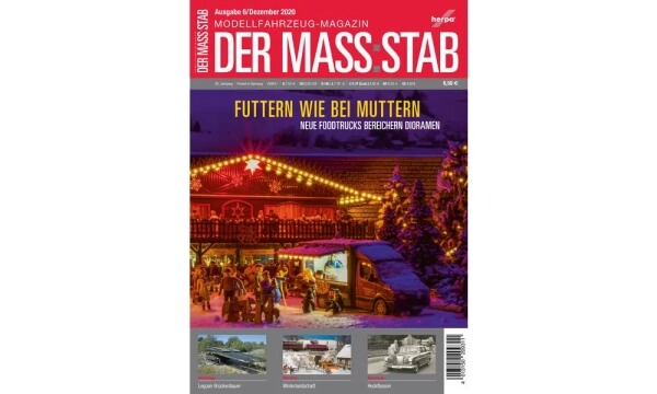 Herpa 209311 DER MASS:STAB 06/2020 Das Herpa Modellfahrzeug Magazin
