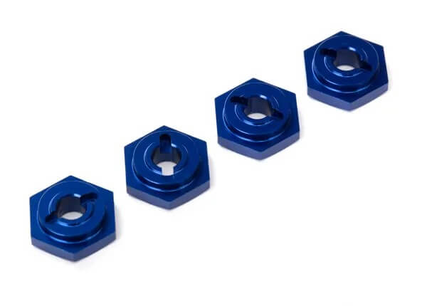 TRAXXAS® 7154X Radmitnehmer 12 mm Sechskant Aluminium blau-eloxiert 