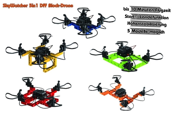 df Models 9990 SkyWatcher 5in1 DIY Block Drohne