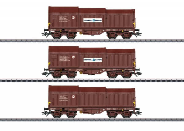 Märklin 46874 Güterwagen-Set Teleskophaubenwagen Shimmns