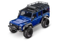 TRX-4M Land Rover® Defender®, blau, RTR, 4WD inkl. Akku und Lader