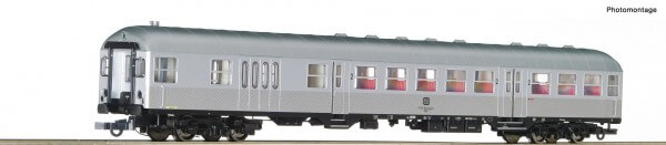 Roco H0 Nahverkehrs-Steuerwagen Silberling 2. Klasse mit Gepäckabteil