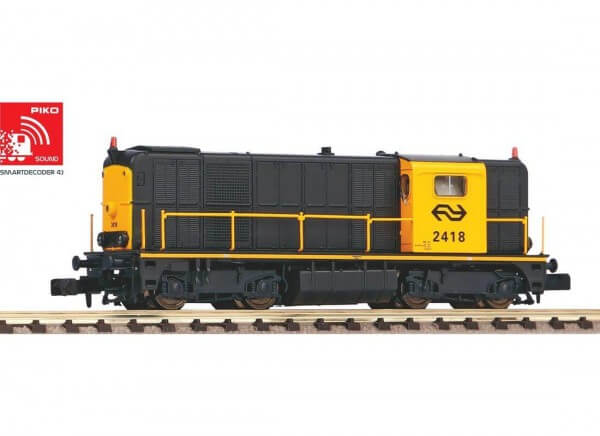 Piko 40425 Spur N Niederländische Diesellokomotive Rh 2400 mit Sound Decoder