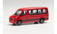 Mercedes-Benz Sprinter `18 Bus Flachdach, rot, 1:87