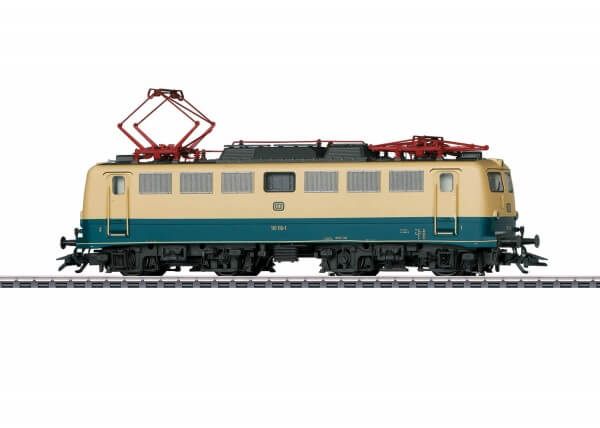 Märklin 37110 Elektrolokomotive Baureihe 110.1 E 10 mit Sound und digital Heb- und senkbaren Stromabnehmern