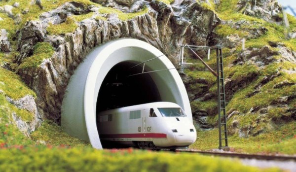 Busch 8194 Spur N ICE Tunnelportal eingleisig