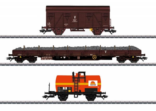 Märklin 47103 H0 Güterwagen-Set französischer Bauzug Colas Rail