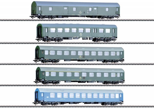 Märklin 42982 H0 Reisezugwagen-Set Deutsche Reichsbahn der DDR