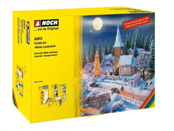 NOCH 60815 Perfekt-Set Winter-Landschaft mit DVD