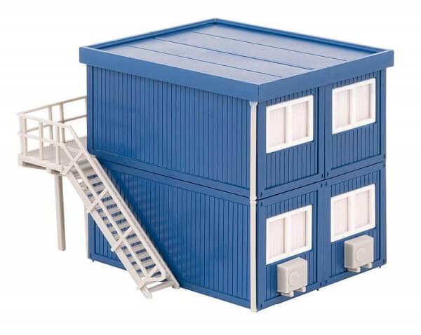 Faller H0 4 Baucontainer blau