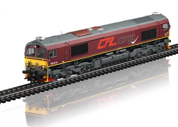 Märklin Spur H0 39066 Diesellokomotive Class 66 CFL Cargo