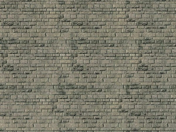 Vollmer 47368 Mauerplatte Haustein natur aus Karton 25 x 12,5 cm 10 Stück 