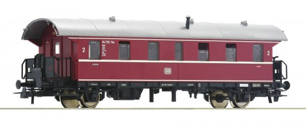 Roco 74262 H0 Personenwagen Donnerbüchse rot 2. Klasse