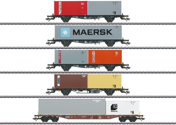 Märklin 47680 Container-Tragwagen-Set 