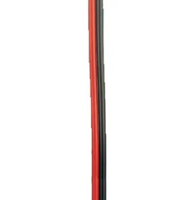 BRAWA 32391 Flachbandlitze 0,14 mm² 25 m rot schwarz