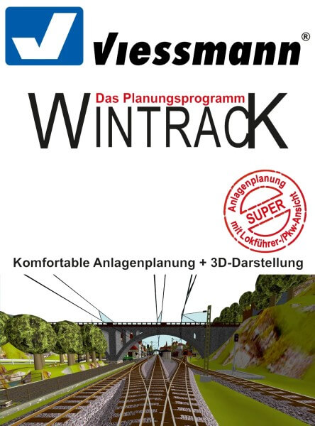 Viessmann 1006 WINTRACK 16.0 Vollversion mit 3D inkl. Handbuch